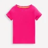 Short Sleeve Ribbed T-shirt Pink Peony Short Sleeve Ribbed T-shirt Pink Peony