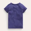 Short Sleeve Ribbed T-shirt Starboard Blue