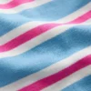 Short Sleeve Sweat Top Blue Stripe Short Sleeve Sweat Top Blue Stripe