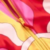 Short-sleeved Swimsuit Cinnamon Red Sixties Sunrise Short-sleeved Swimsuit Cinnamon Red Sixties Sunrise