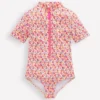 Short-sleeved Swimsuit Papyrus Ditsy Floral Short-sleeved Swimsuit Papyrus Ditsy Floral