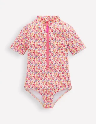 Short-sleeved Swimsuit Papyrus Ditsy Floral