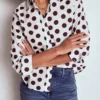 Sienna Cotton Shirt Deep Wisteria, Spots Sienna Cotton Shirt Deep Wisteria, Spots