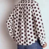 Sienna Cotton Shirt Deep Wisteria, Spots Sienna Cotton Shirt Deep Wisteria, Spots