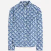 Sienna Cotton Shirt Denim Blue, Petal Terrace Sienna Cotton Shirt Denim Blue, Petal Terrace