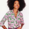 Sienna Cotton Shirt Ivory, Botanical Greenhouse Sienna Cotton Shirt Ivory, Botanical Greenhouse