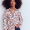 Sienna Cotton Shirt Multi, Blossom Clusters Sienna Cotton Shirt Multi, Blossom Clusters