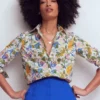 Sienna Cotton Shirt Multi, Tropical Safari Sienna Cotton Shirt Multi, Tropical Safari
