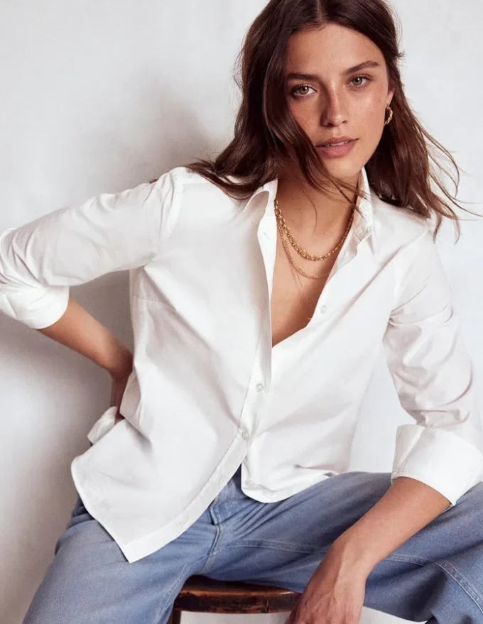 Sienna Cotton Shirt White Sienna Cotton Shirt White