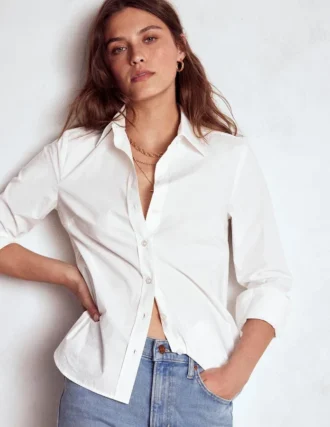 Sienna Cotton Shirt White