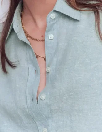 Sienna Linen Shirt Chambray