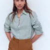 Sienna Linen Shirt Chambray Sienna Linen Shirt Chambray
