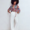 Sienna Linen Shirt Multi, Enchanted Paisley Sienna Linen Shirt Multi, Enchanted Paisley