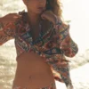 Sienna Linen Shirt Multi, Enchanted Paisley Sienna Linen Shirt Multi, Enchanted Paisley