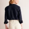 Sienna Linen Shirt Navy Sienna Linen Shirt Navy