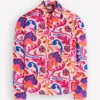 Sienna Linen Shirt Pink Punch, Flourishing Meadow Sienna Linen Shirt Pink Punch, Flourishing Meadow