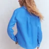 Sienna Linen Shirt Regatta Blue Sienna Linen Shirt Regatta Blue