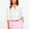 Sienna Linen Shirt White Sienna Linen Shirt White