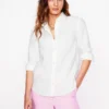 Sienna Linen Shirt White Sienna Linen Shirt White