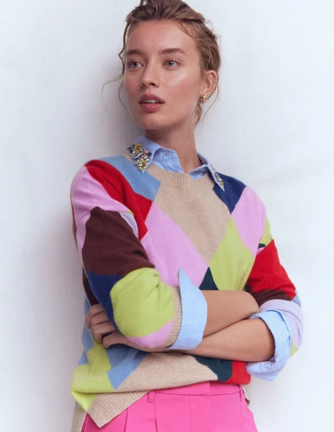 Sienna Trim Detail Shirt blue Oxford, Jewel Collar Sienna Trim Detail Shirt blue Oxford, Jewel Collar