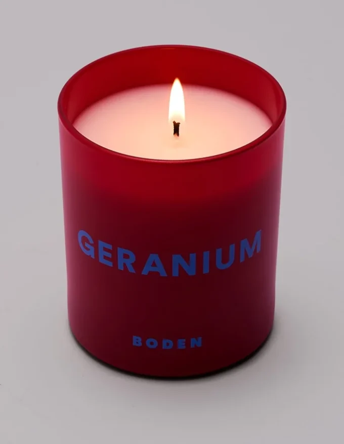 Single Candle Geranium Single Candle Geranium