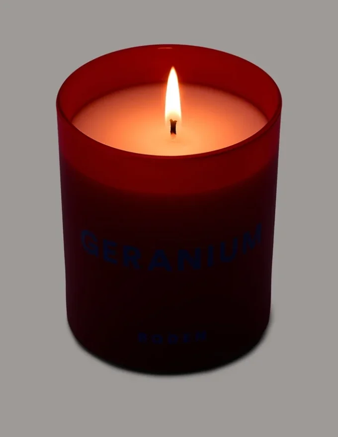 Single Candle Geranium Single Candle Geranium