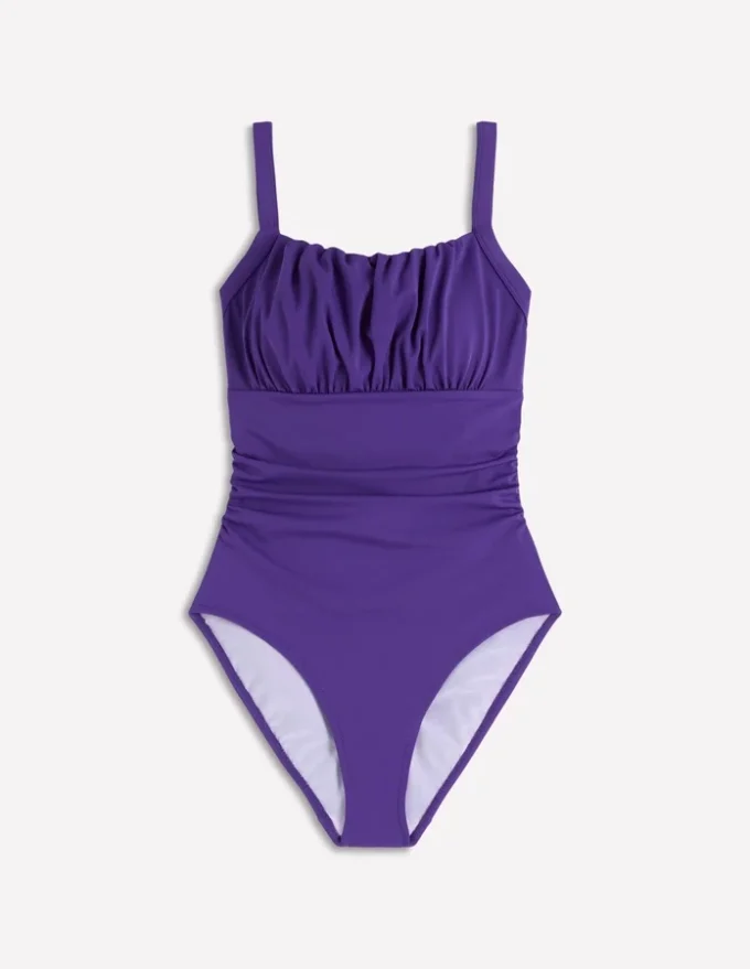 Skiathos Ruched Panel Swimsuit Cobalt Blue Skiathos Ruched Panel Swimsuit Cobalt Blue