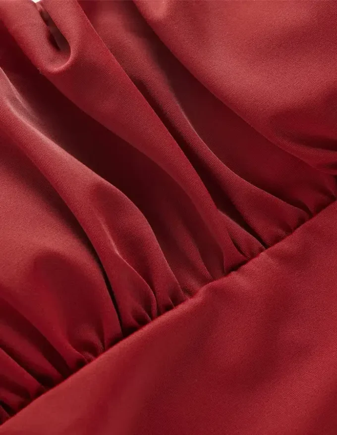 Skiathos Ruched Panel Swimsuit Paprika Skiathos Ruched Panel Swimsuit Paprika