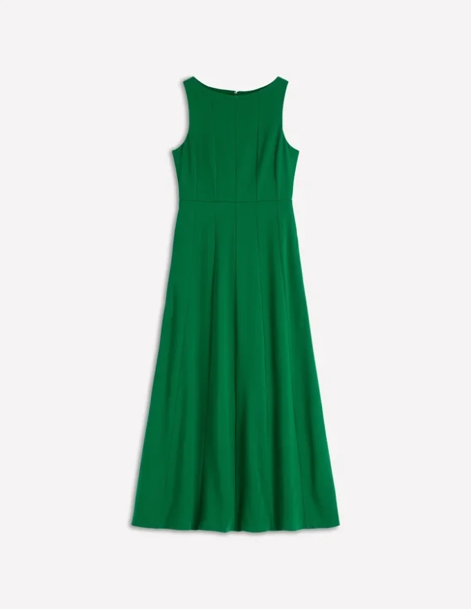 Sleeveless Ponte Midi Dress Fresh Green Sleeveless Ponte Midi Dress Fresh Green