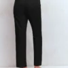 Slim Leg Cotton Pants Black Slim Leg Cotton Pants Black