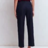 Slim Leg Cotton Pants Navy Slim Leg Cotton Pants Navy