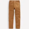 Slim Pull-on Pants Butterscotch Brown