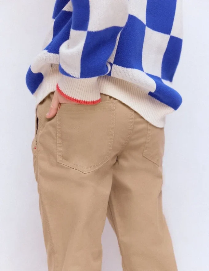 Slim Pull-on Pants Greige Slim Pull-on Pants Greige