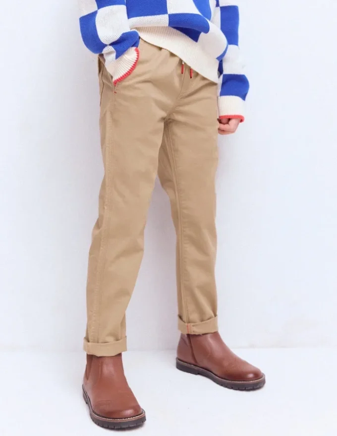 Slim Pull-on Pants Greige Slim Pull-on Pants Greige
