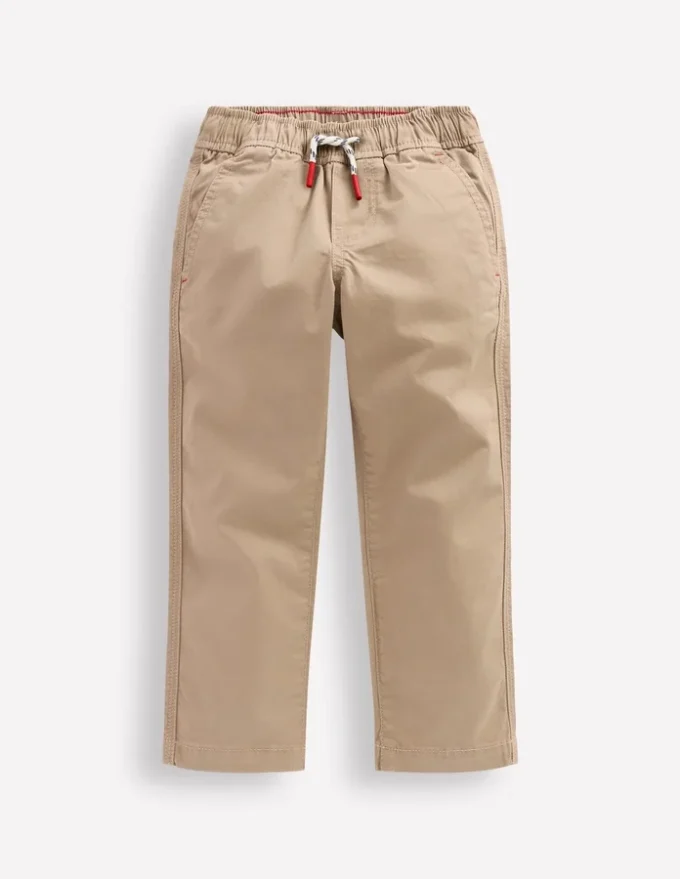 Slim Pull-on Pants Greige Slim Pull-on Pants Greige