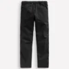 Slim Pull On Trousers Black