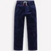 Slim Pull On Trousers College Navy Cord Slim Pull On Trousers College Navy Cord