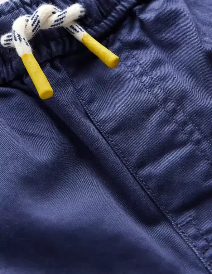 Slim Pull On Trousers College Navy Twill Slim Pull On Trousers College Navy Twill
