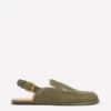 Slingback Clog Deep Olive