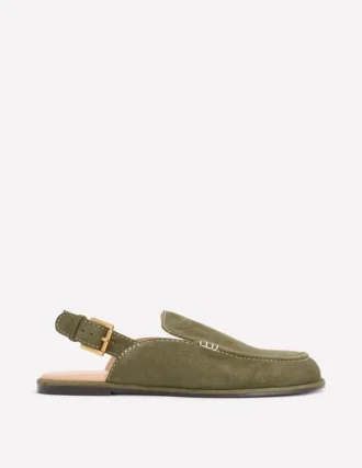 Slingback Clog Deep Olive
