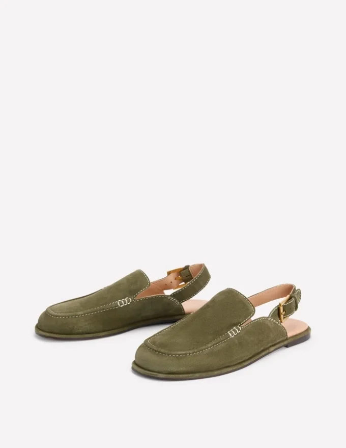 Slingback Clog Deep Olive