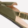 Slingback Clog Deep Olive