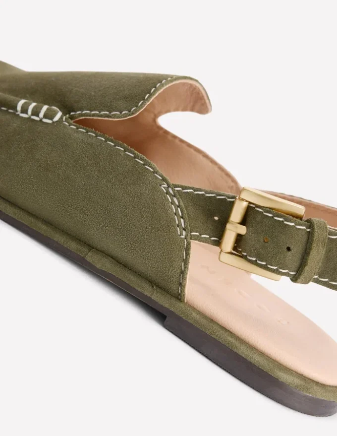 Slingback Clog Deep Olive