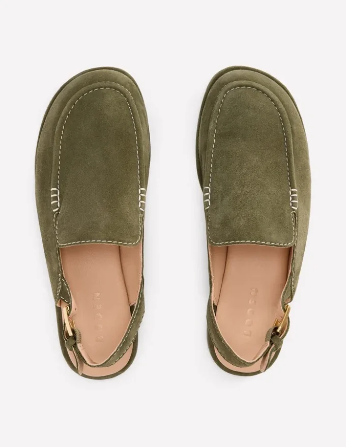 Slingback Clog Deep Olive