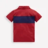 Slub Polo Shirt Jam Red / College Navy