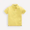 Slub Polo Shirt Sherbet Lime Yellow