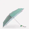 Small Umbrella Green/Pink Stripe