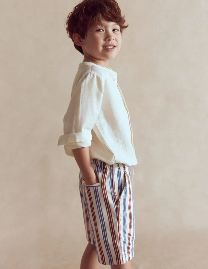 Smart Shorts Blue and Red Stripe Smart Shorts Blue and Red Stripe