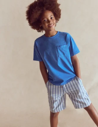 Smart Shorts Light Blue Stripe