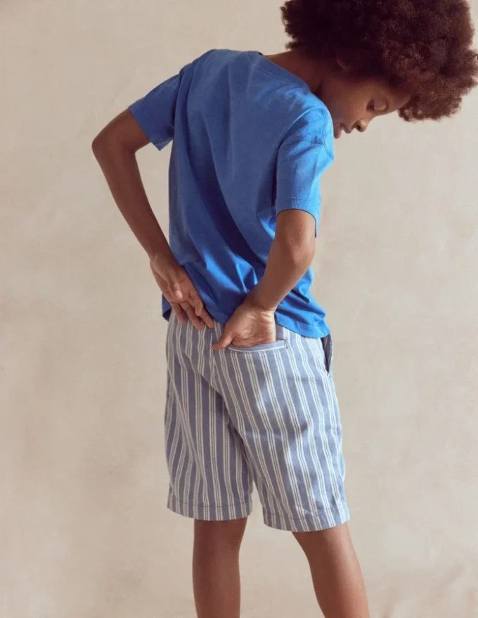 Smart Shorts Light Blue Stripe Smart Shorts Light Blue Stripe